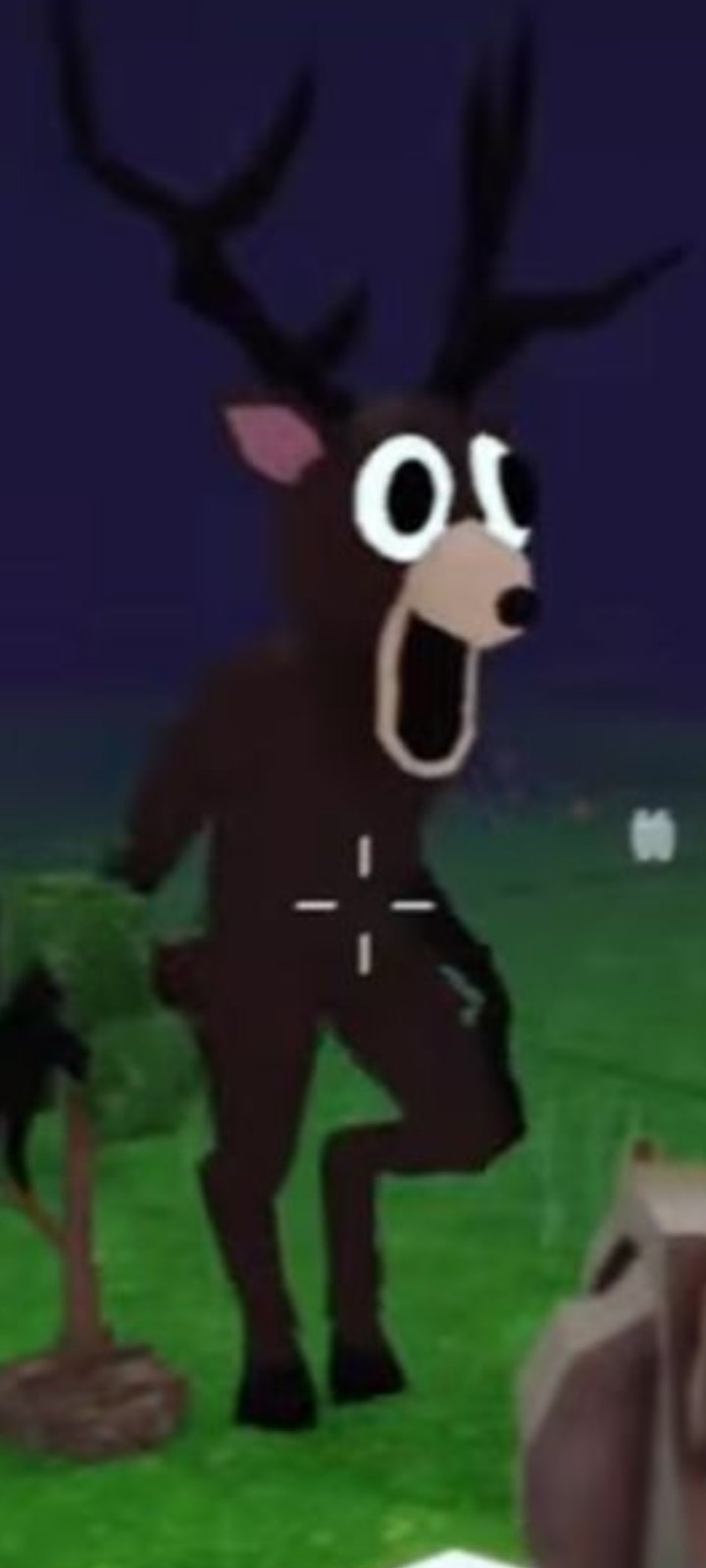 Hirsch aus „99 Nächte im Wald“ (Roblox) – Handgemachte Figur | ca. 60 cm | Auf Bestellung