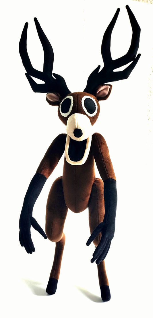 Hirsch aus „99 Nächte im Wald“ (Roblox) – Handgemachte Figur | ca. 60 cm | Auf Bestellung