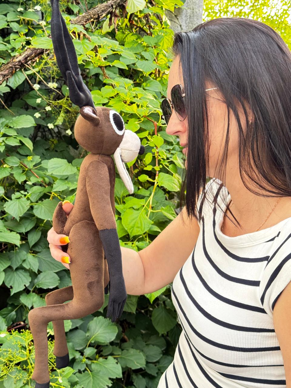 Hirsch aus „99 Nächte im Wald“ (Roblox) – Handgemachte Figur | ca. 60 cm | Auf Bestellung